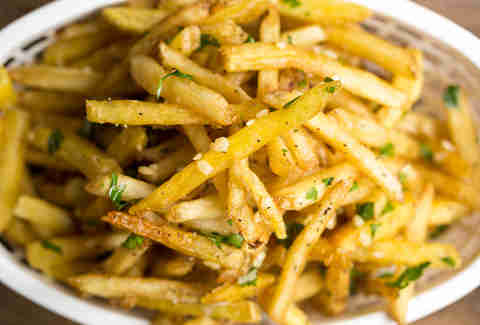 Order Garlic Fries   (갈릭 프라이스) food online from Cafe Patio store, Fullerton on bringmethat.com