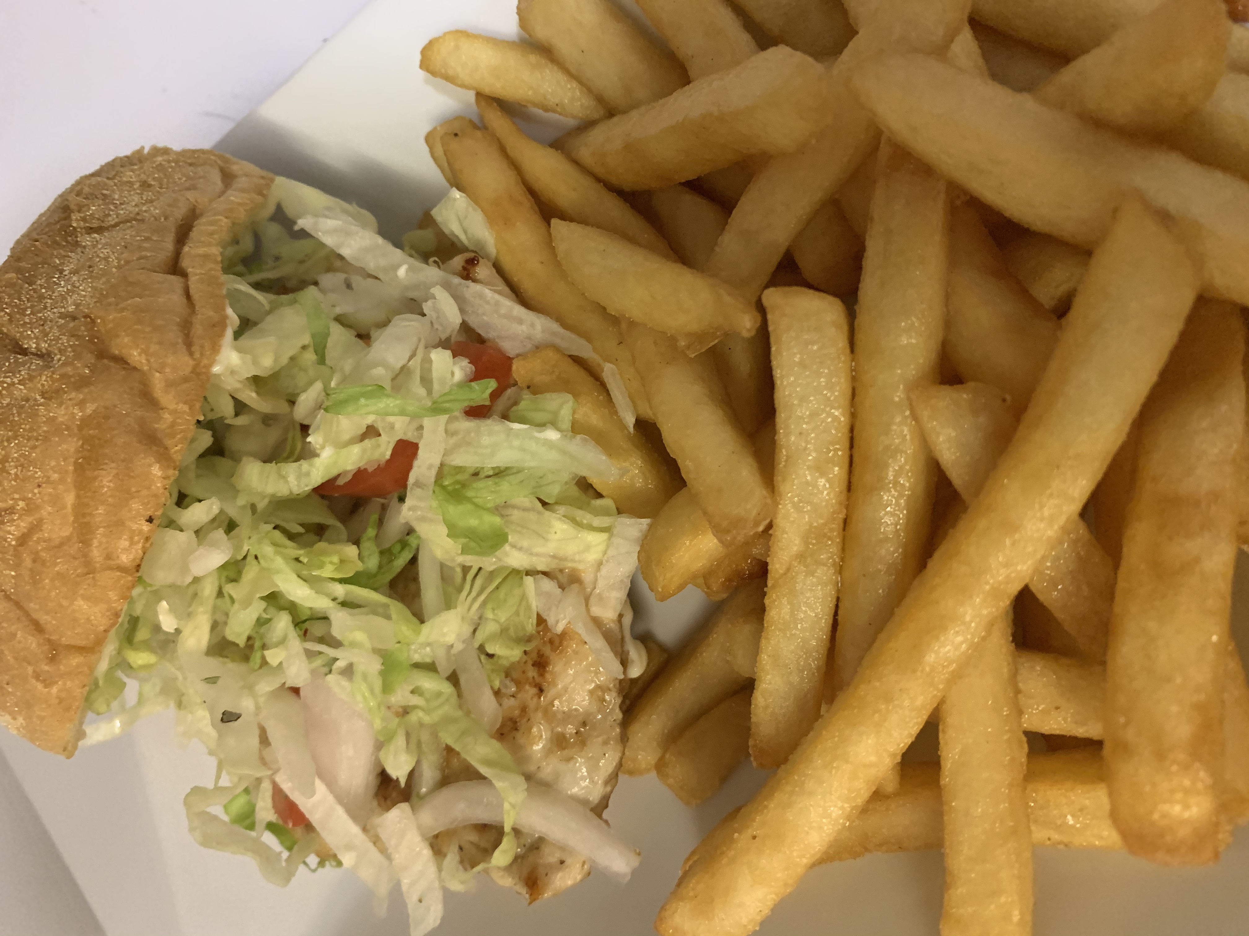 Order Grilled Chicken Sandwich food online from Two Cousin Pizza & Italian store, Mount Joy on bringmethat.com