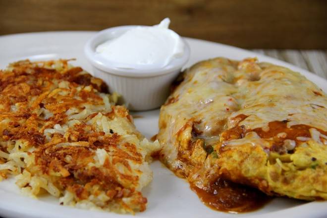 Order Mexican Omelette food online from Honey-Jam Cafe store, Arlington Heights on bringmethat.com
