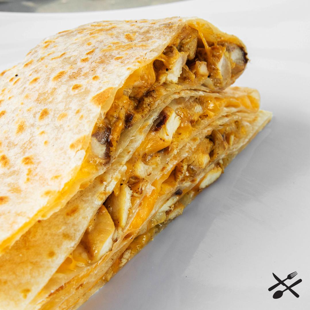 Order Chicken Quesadilla food online from Spanglish Kitchen store, Alhambra on bringmethat.com