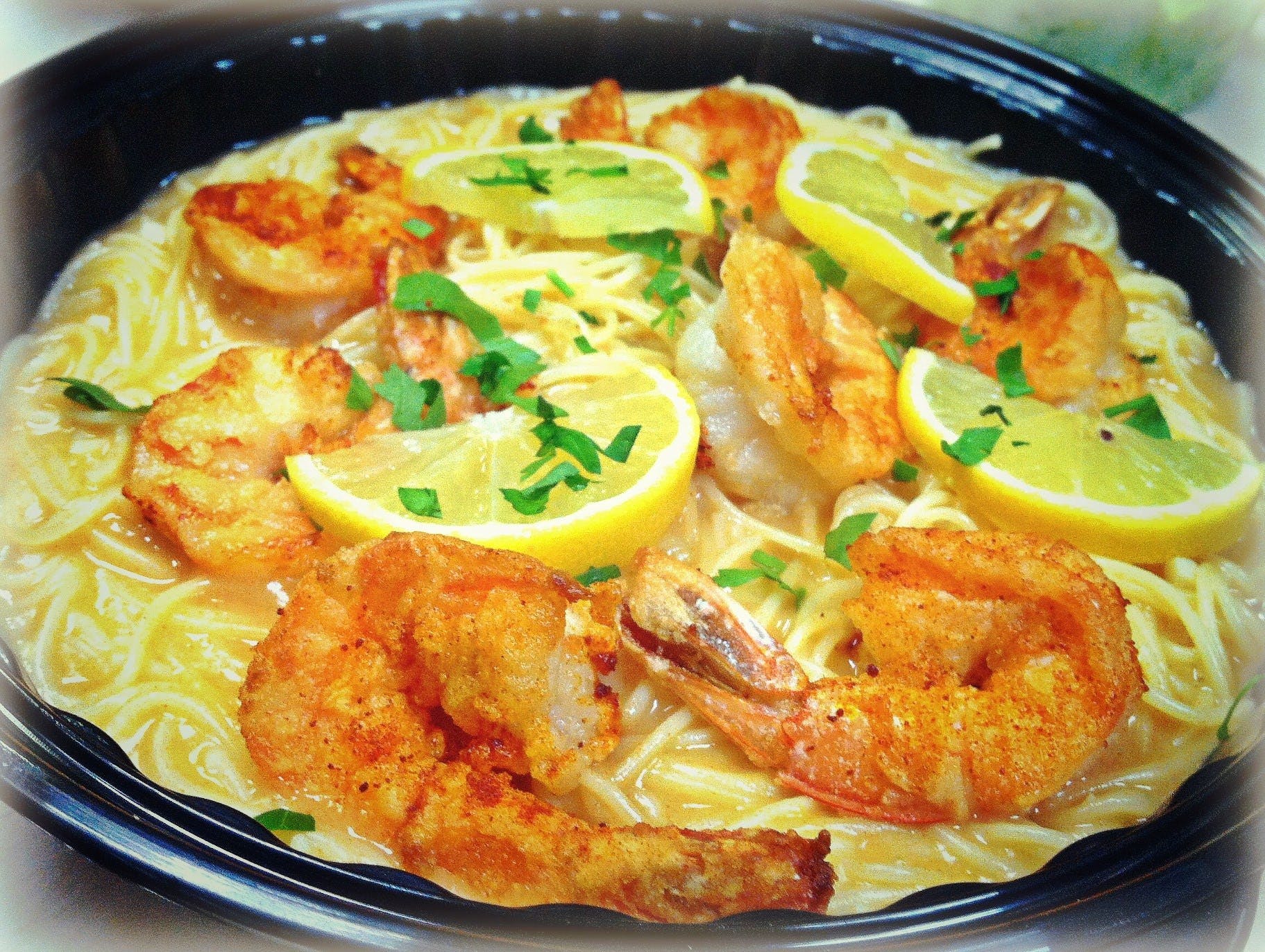 Order Shrimp Scampi - Entree food online from Pizza & Panini store, Toms River on bringmethat.com