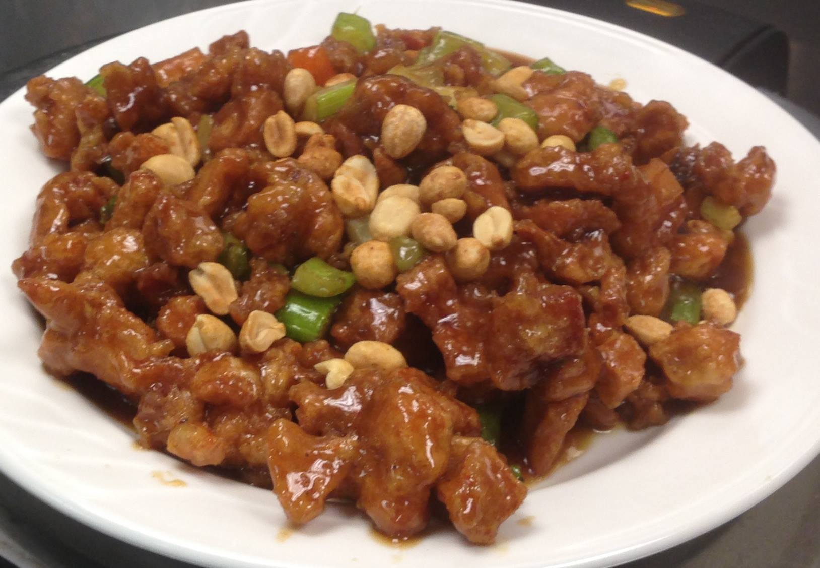 Order C19. Kung Pao Chicken food online from Gourmet House Chinese Restaurant store, Michigan City on bringmethat.com