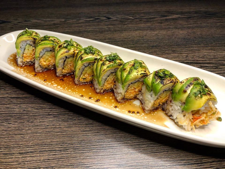 Order The Garden Roll food online from Sushi Forest store, Hawaiian Gardens on bringmethat.com