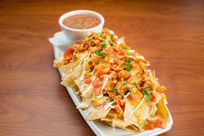 Order Buffalo Chicken Nachos food online from Native Grill & Wings store, Phoenix on bringmethat.com