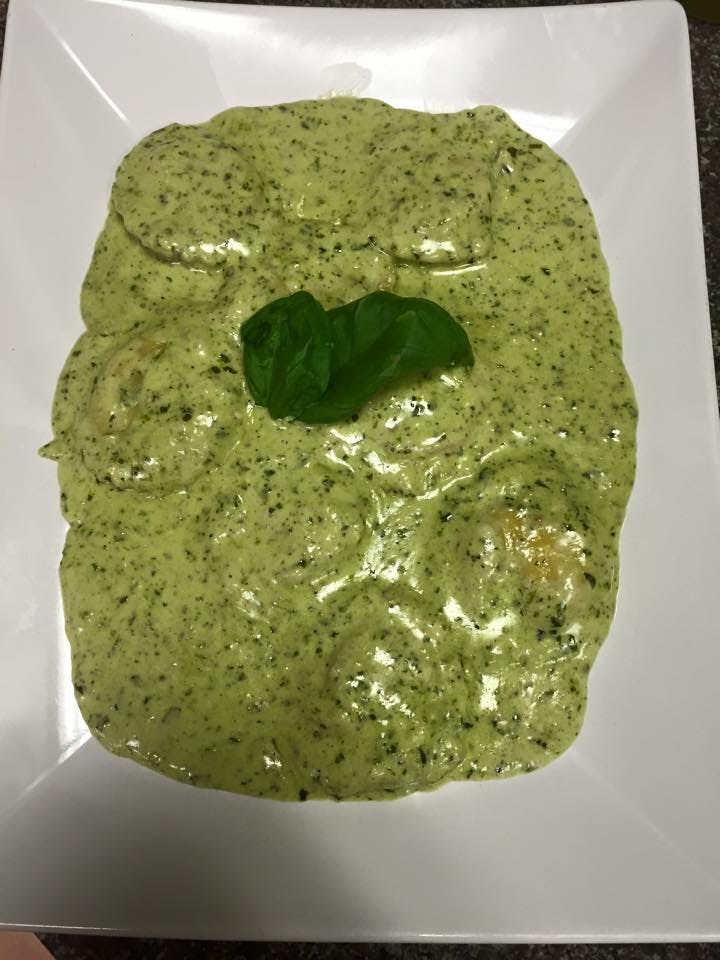Order Spinach Ravioli - Entree food online from Padrino's Pizza & Family store, Eagleville on bringmethat.com