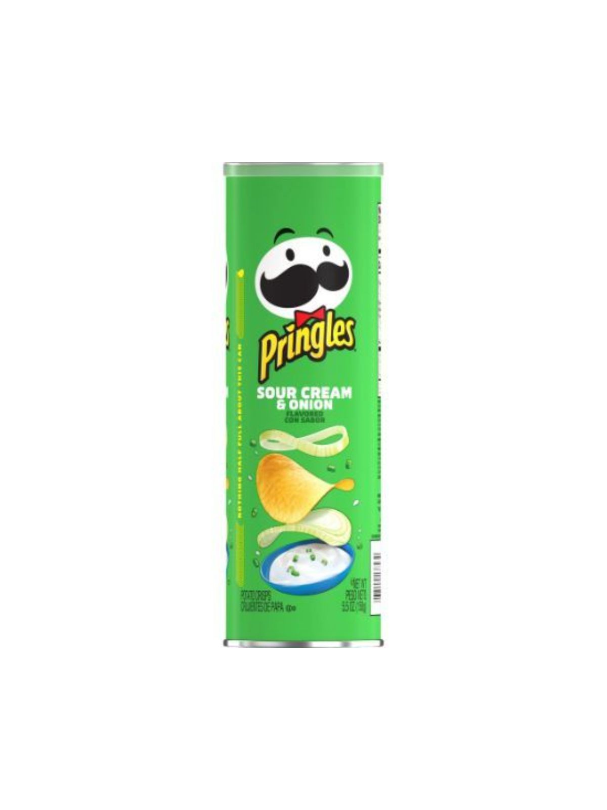 Order Pringles Sour Cream & Onion Potato Chips (5.5 oz) food online from Stock-Up Mart store, Minneapolis on bringmethat.com