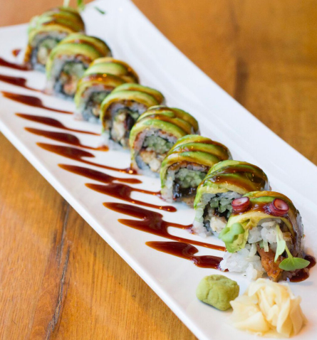 Order Caterpillar Roll food online from Wild Sushi And Ramen store, Fort Worth on bringmethat.com