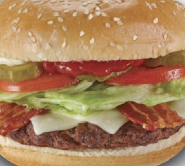 Order Bacon cheeseburger food online from Great Steak store, Colonial Heights on bringmethat.com
