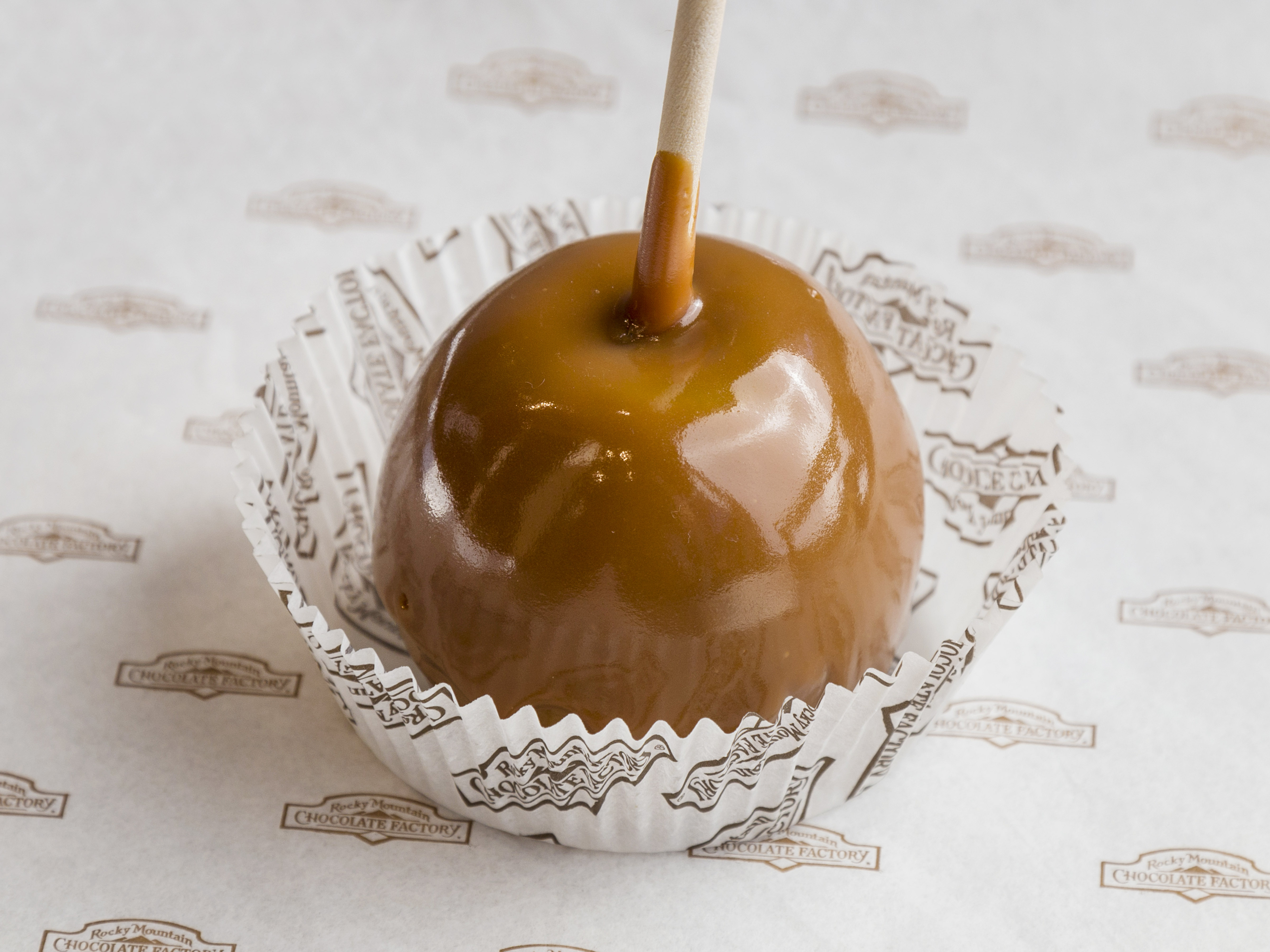 Order Plain Caramel Apple food online from Rocky Mountain Chocolate Factory store, La Grange on bringmethat.com