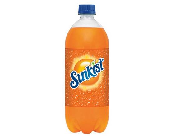 Order Sunkist Orange 1L  food online from Moby Liquor store, Los Angeles on bringmethat.com