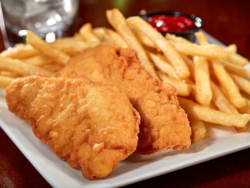 Order Chicken Tenders with Fries - Appetizer food online from Cafe Lark store, Albany on bringmethat.com