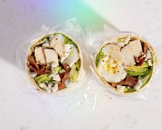Order Cobb Wrap food online from Mission Organic Juice store, San Francisco on bringmethat.com