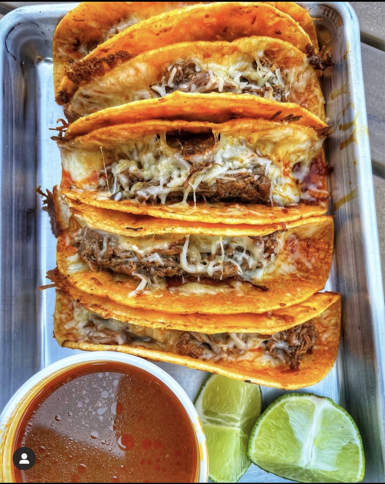Order Birria Taco food online from The Taco Spot store, Chandler on bringmethat.com