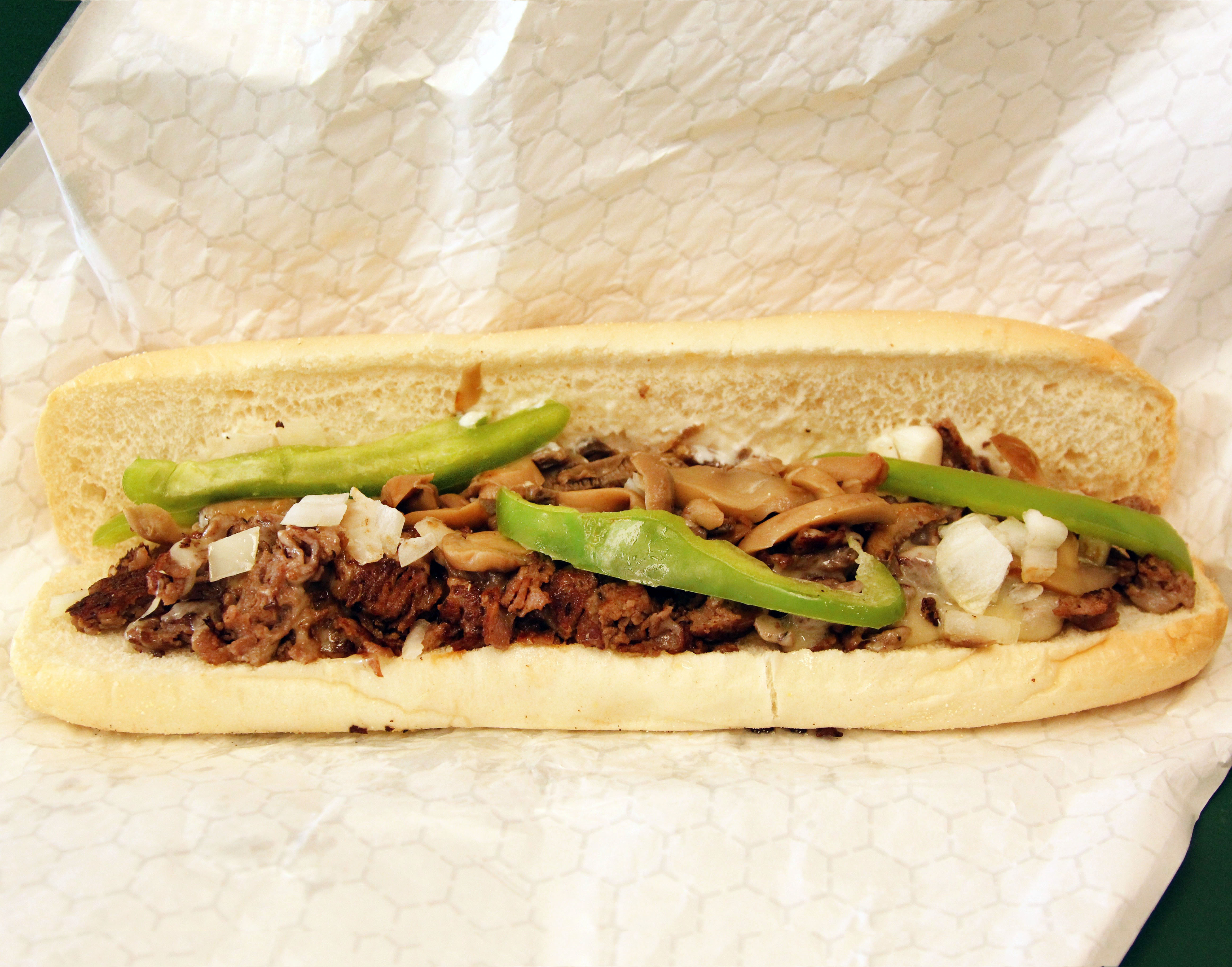 Order Steak Philly Sub food online from Pop N Shell store, Cleveland on bringmethat.com