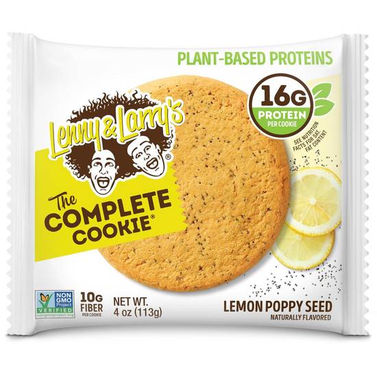 Order Lenny & Larry's The Complete Cookie - Lemon Poppyseed food online from IV Deli Mart store, Goleta on bringmethat.com