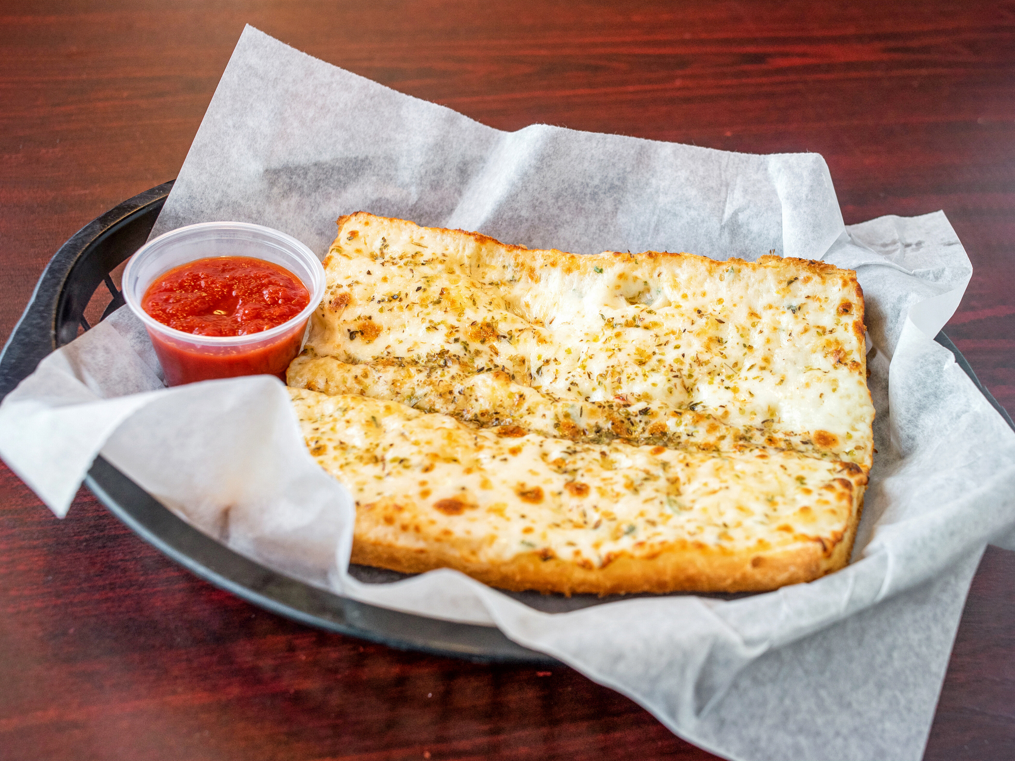 Order 4 Piece garlic Bread food online from South Of Chicago Pizza & Beef store, Greenwood on bringmethat.com
