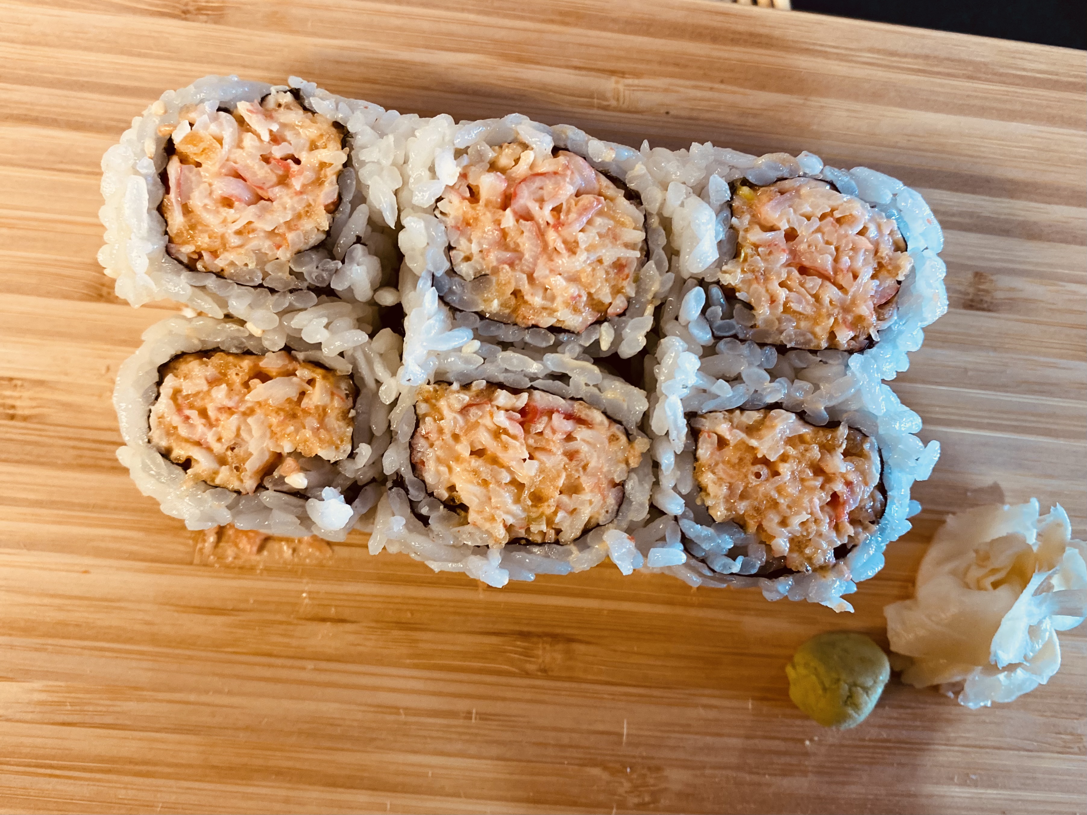Order Spicy Crab Roll food online from Oishi Express Japanese Grill store, Florence on bringmethat.com