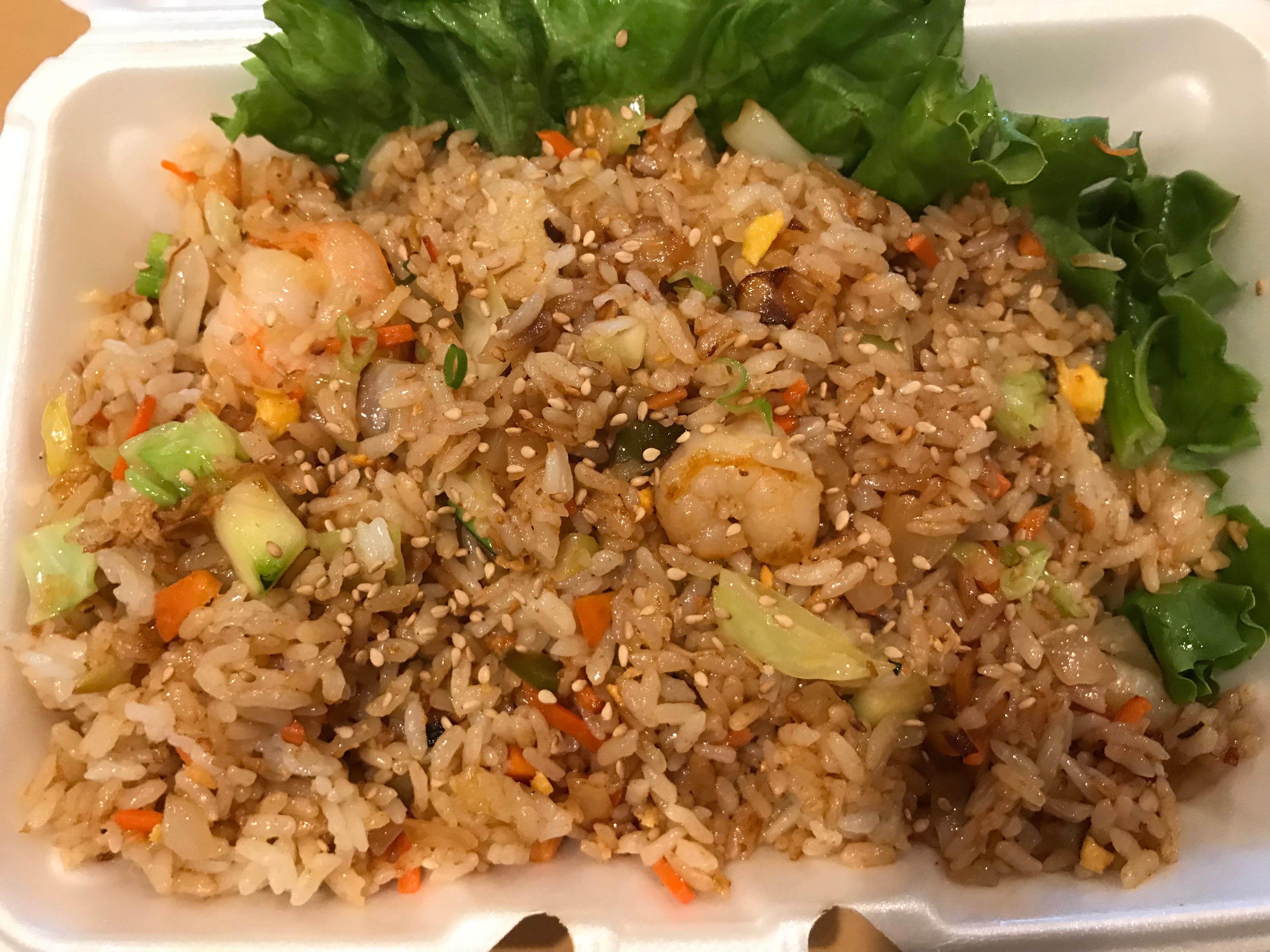 Order Vegetable Fried Rice food online from Sushi Ara store, Azusa on bringmethat.com