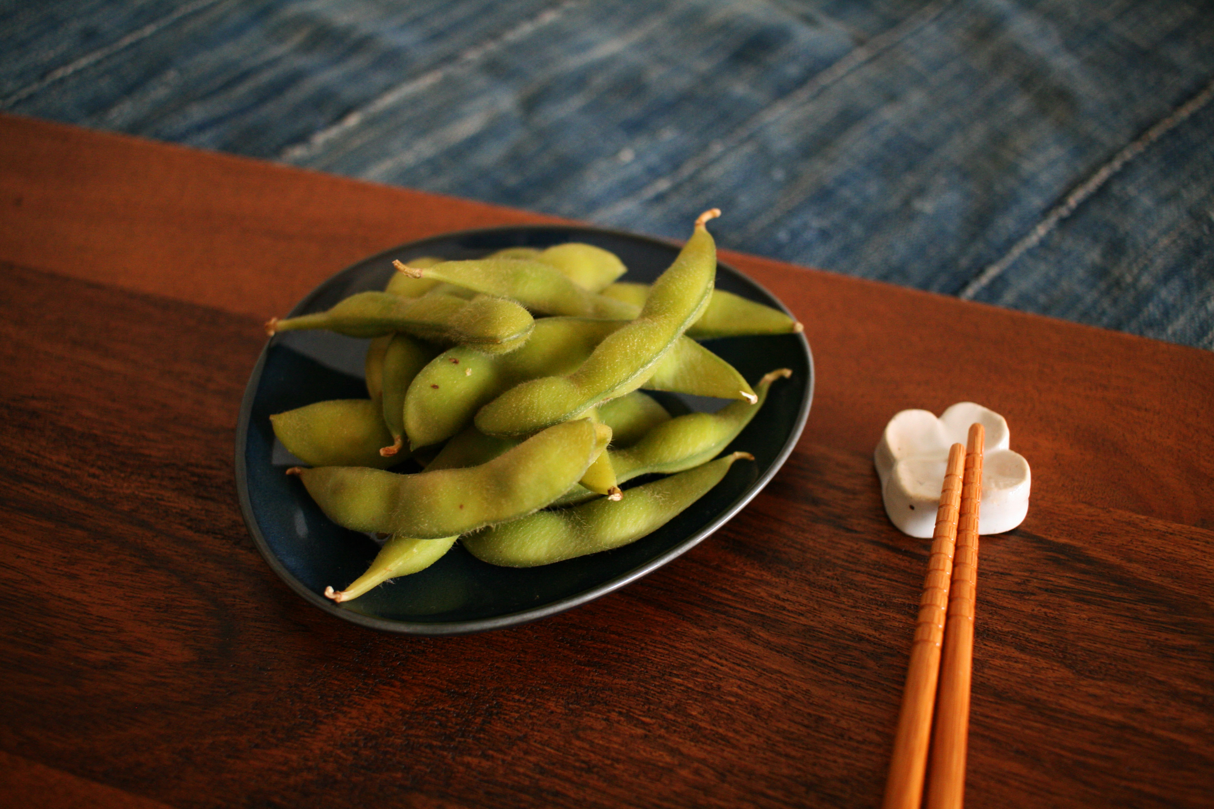 Order Edamame in Wine Sauce food online from Stick To My Pot store, New York on bringmethat.com