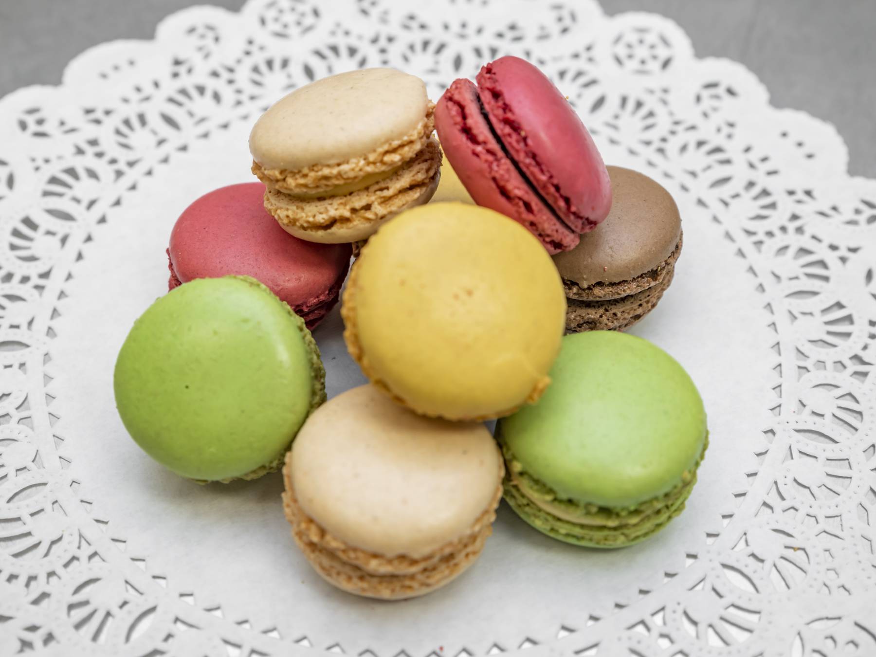 Order French Macaroons food online from Cakeshine store, Lorton on bringmethat.com