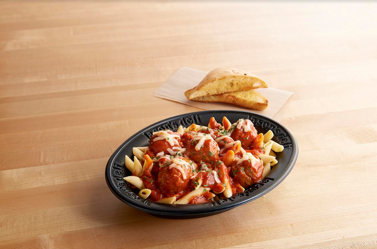 Order Penne Pasta and Meatballs food online from Jasons Deli store, Weslaco on bringmethat.com