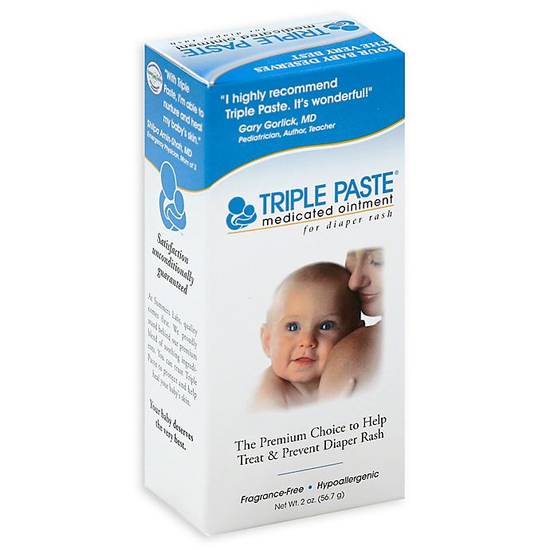 Order Triple Paste® 2-Ounce Diaper Rash Ointment food online from Bed Bath &Amp; Beyond store, Portsmouth on bringmethat.com