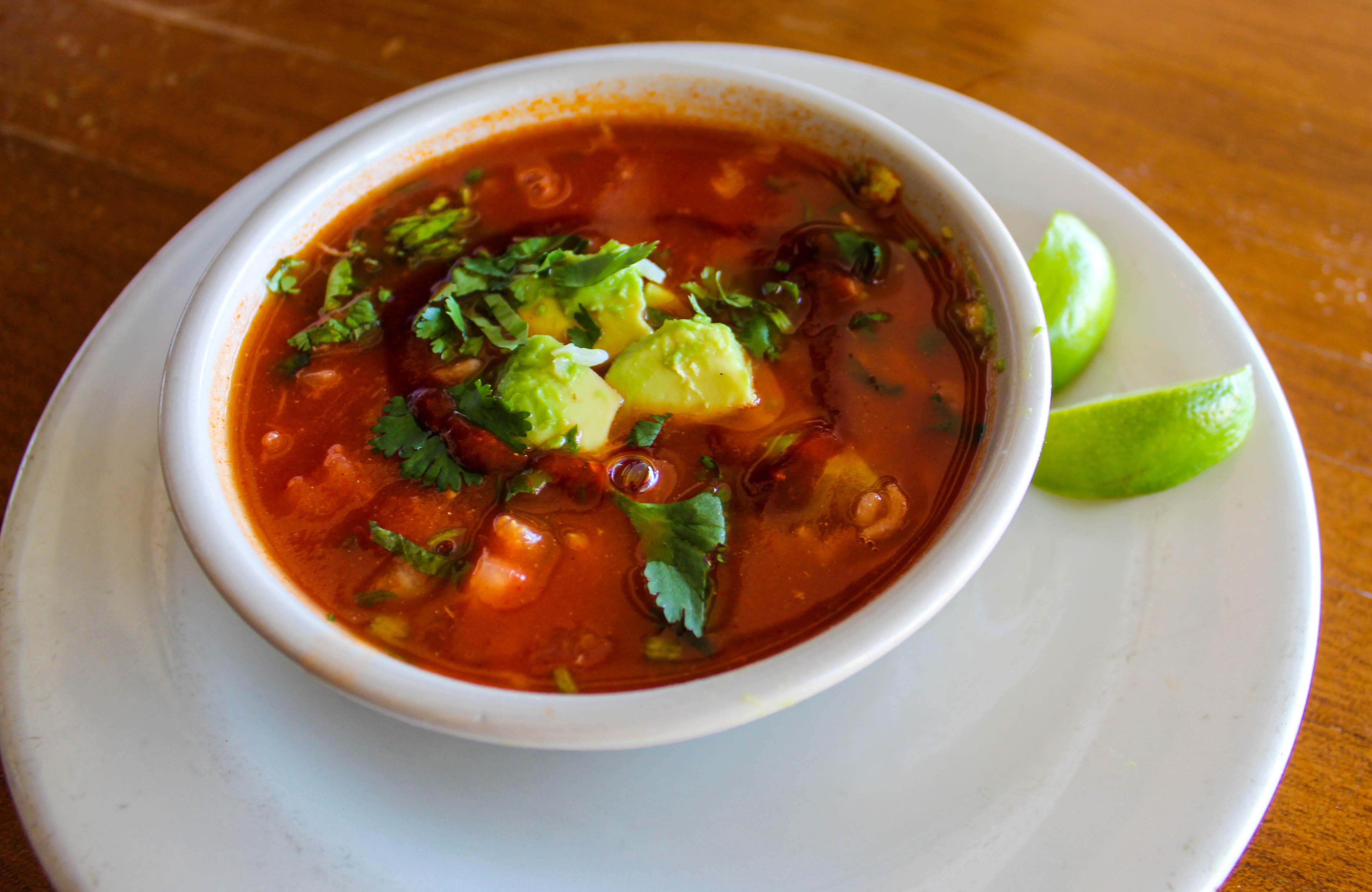 Order Caldo Tlalpeno Soup food online from Las Palomas store, Austin on bringmethat.com