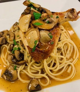 Order Chicken Marsala food online from Casa Italiana store, Richmond on bringmethat.com