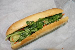 Order SW1. Grilled Pork Banh Mi food online from Chang Thai & Pho store, North Bend on bringmethat.com