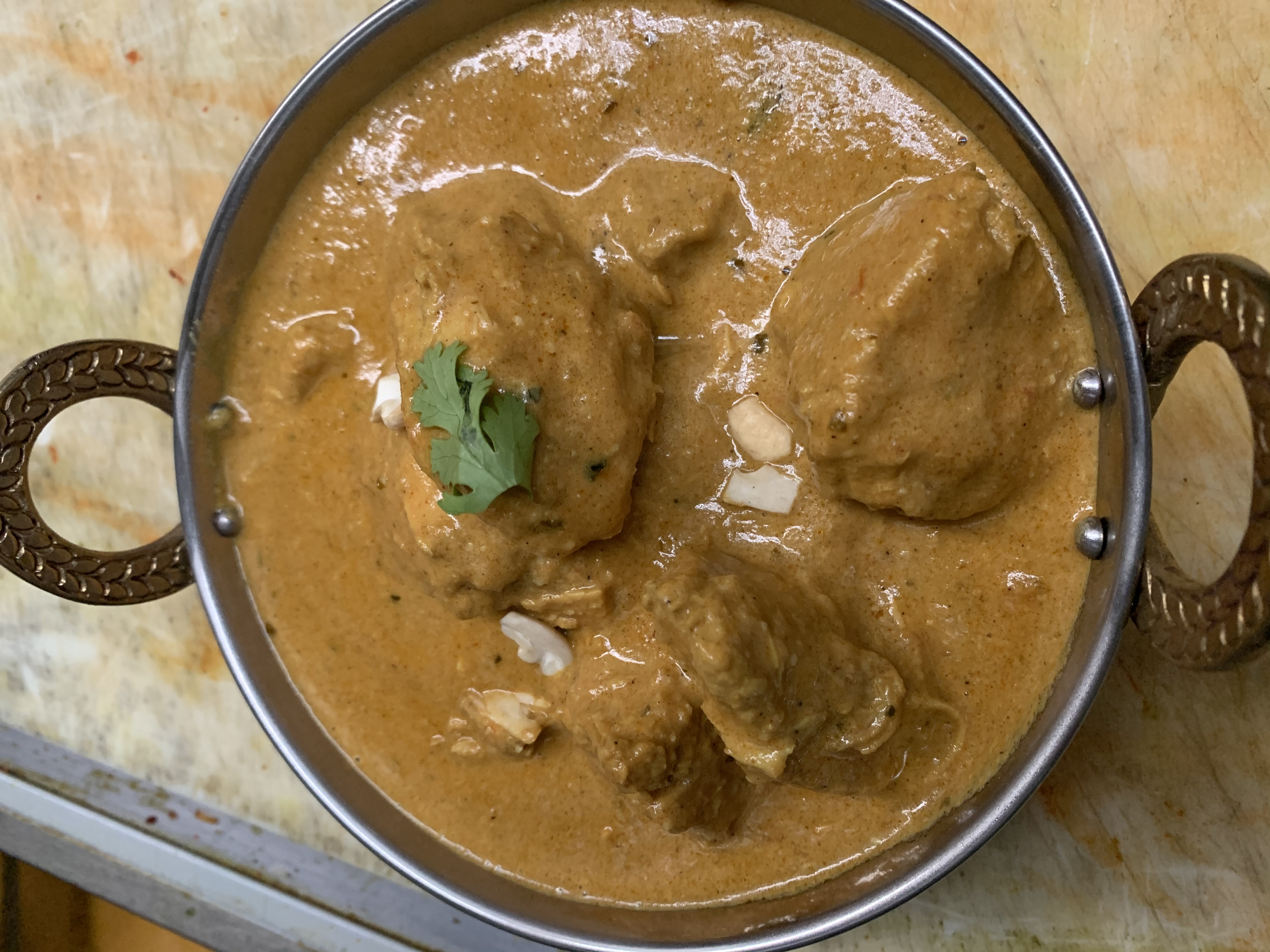 Order 30. Chicken Shahi Korma food online from Bawarchi store, New York on bringmethat.com