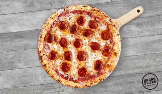 Order Large 1 Topping Pizza food online from Urban Bricks store, Pleasanton on bringmethat.com