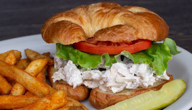 Order Chicken Salad Croissant food online from Metro Diner store, Plainfield on bringmethat.com