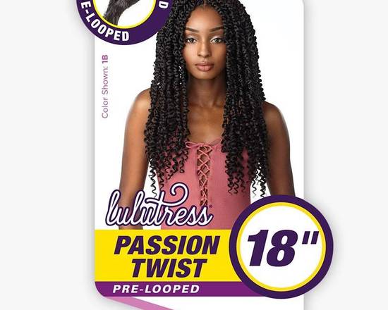 Order Lulutress Passion Twist 18"- COLOR: T1BBG food online from iDa Beauty Supply Store store, Middletown on bringmethat.com
