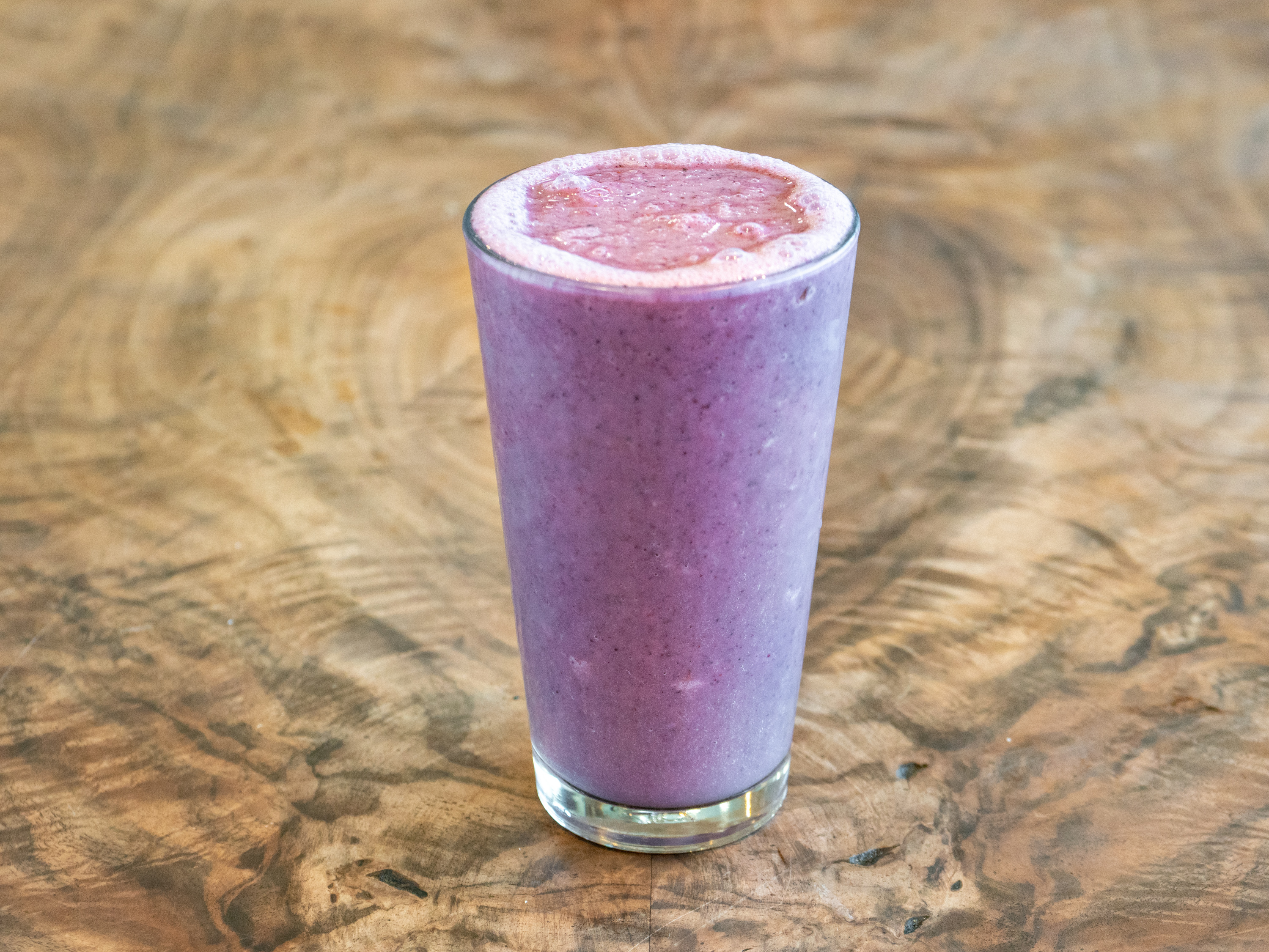 Order Blueberry Buzz Smoothie food online from Gus All Day Cafe-Noriega store, San Francisco on bringmethat.com