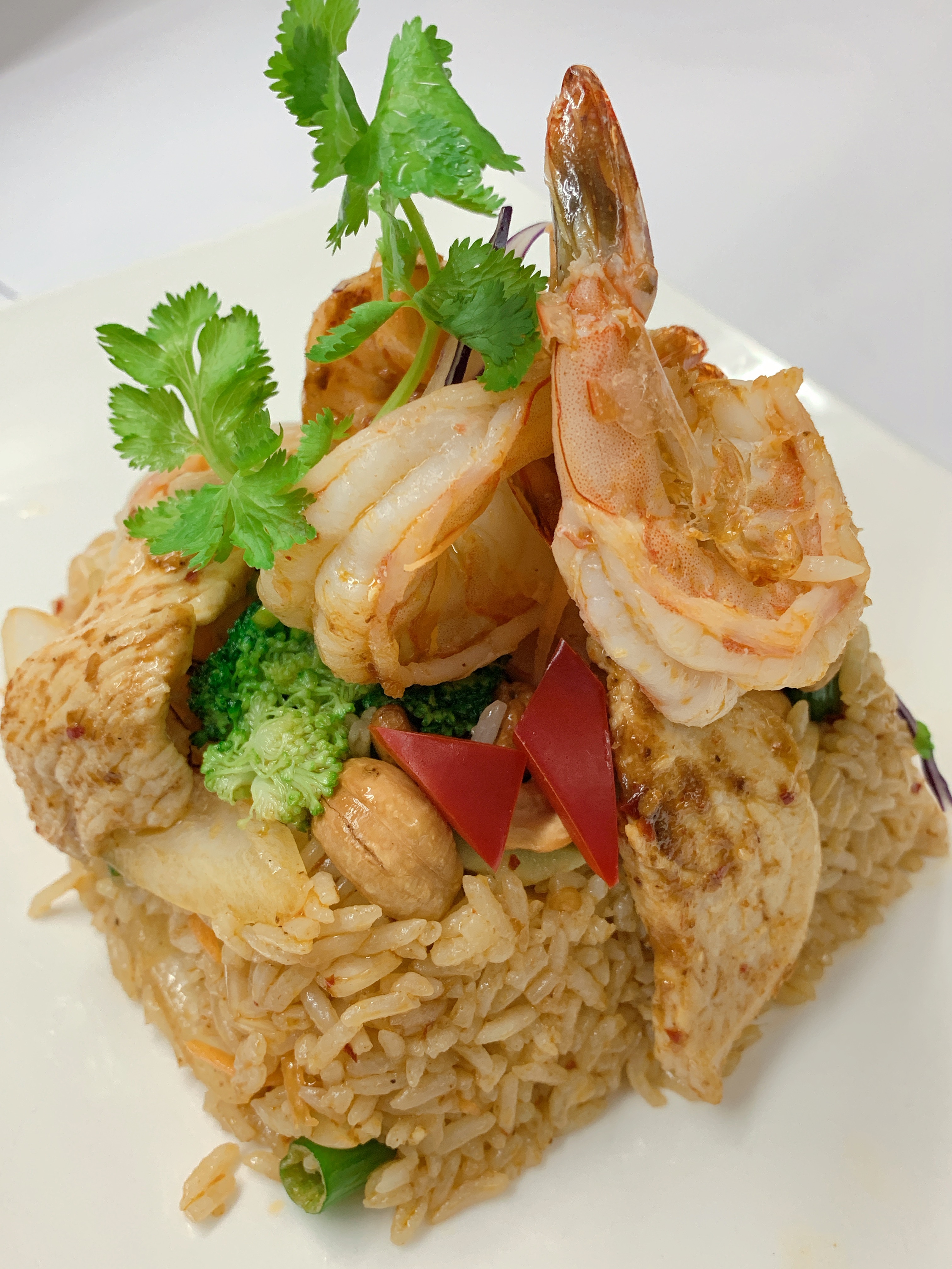 Order Panang Fried Rice food online from House of Thai Cuisine store, Philadelphia on bringmethat.com