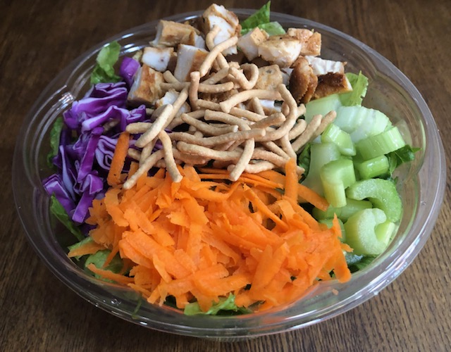 Order Asian Chicken Crunch Salad food online from Bread brothers bagel cafe store, Brooklyn on bringmethat.com