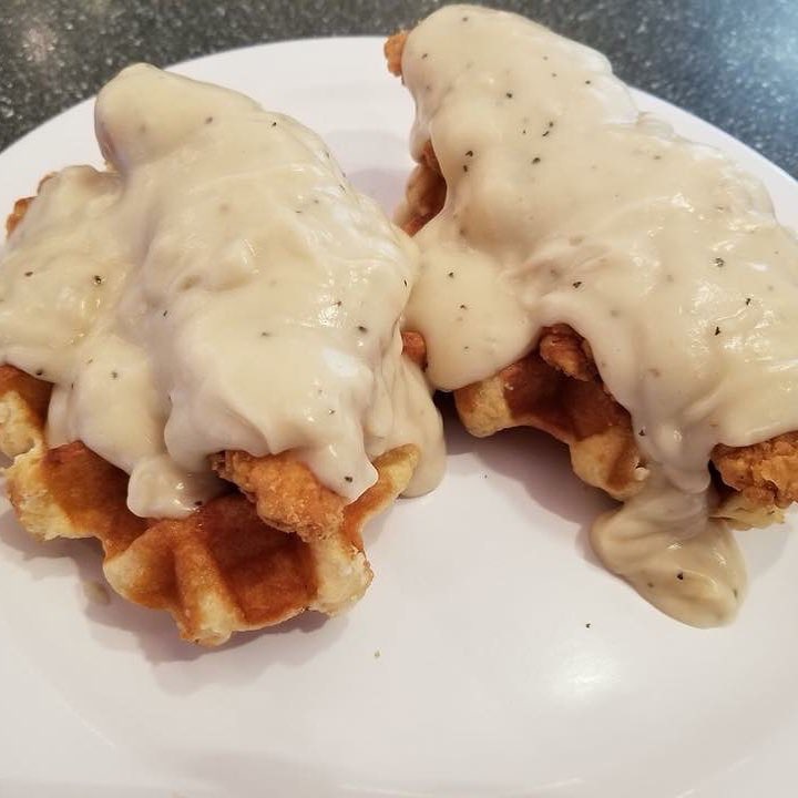 Order Chicken and Waffles Breakfast food online from The Kettle Diner store, Jacksonville on bringmethat.com
