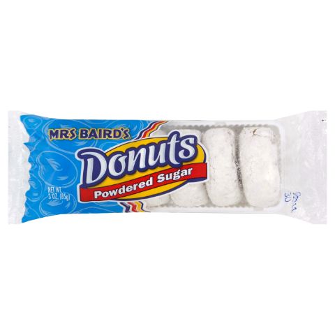 Order Mrs Baird's Donuts Powdered Sugar 6 Count food online from 7-Eleven store, Lavon on bringmethat.com
