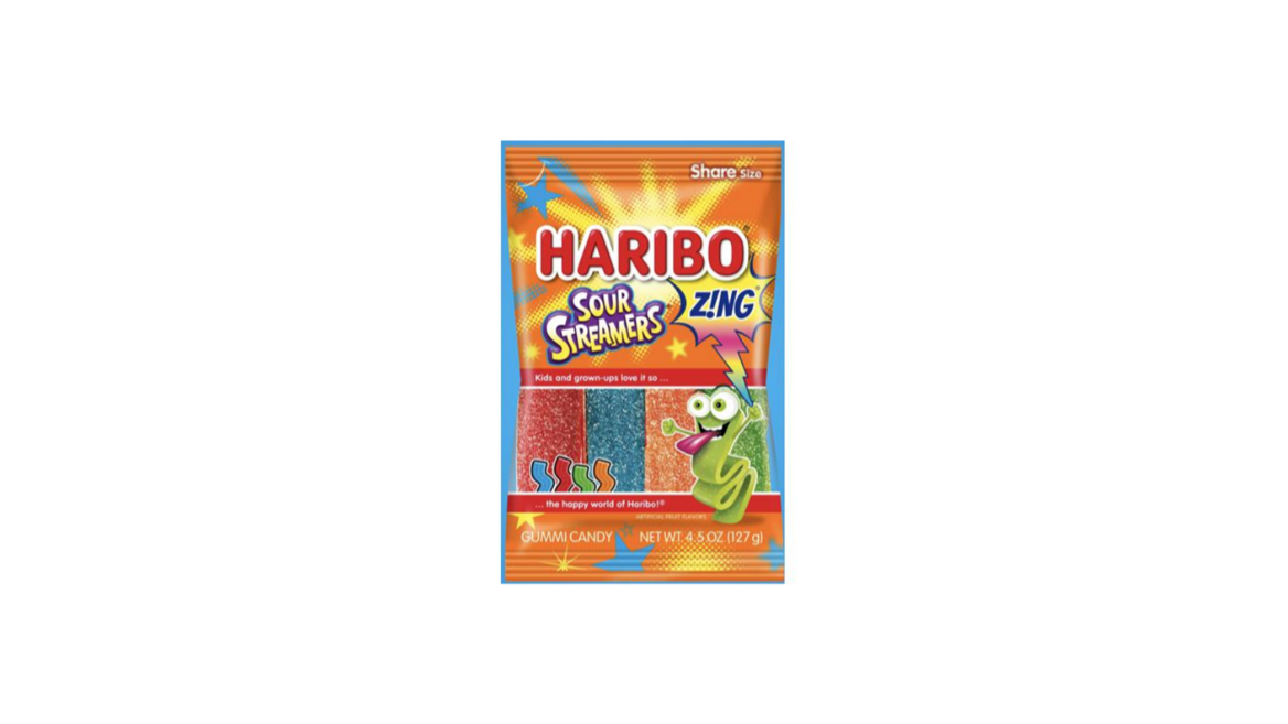 Order Haribo Zing Strings 4.5 oz food online from Rebel store, Tracy on bringmethat.com