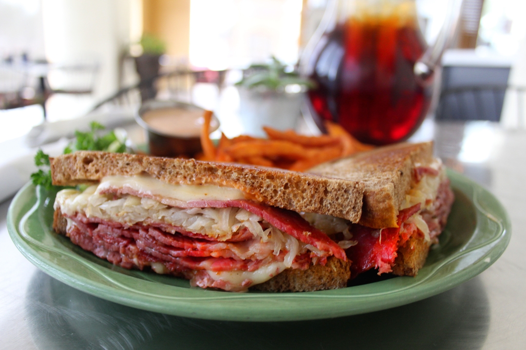 Order Grilled Reuben food online from Eclectic Cafe store, Tucson on bringmethat.com