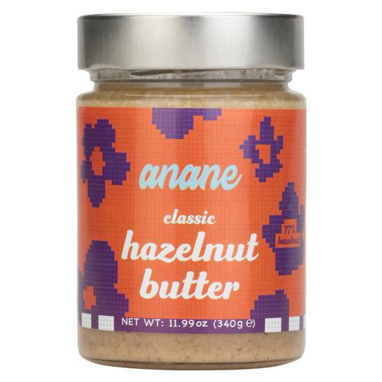 Order Anane Hazelnut Butter 12oz food online from Everyday Needs by Gopuff store, Newark on bringmethat.com