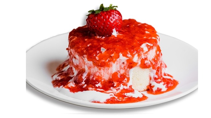 Order Strawberry Princess Cake food online from Feng Cha Garland store, Garland on bringmethat.com