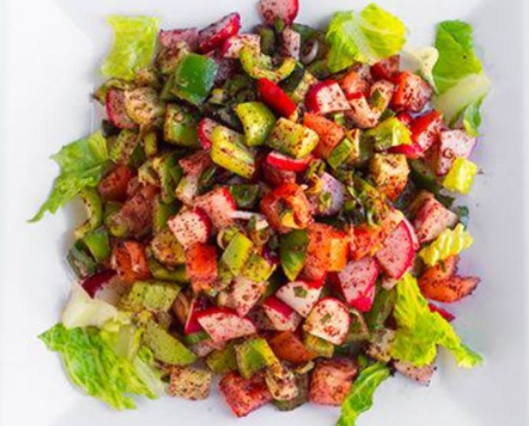 Order Fattouche Salad food online from The Green Olive store, Camarillo on bringmethat.com