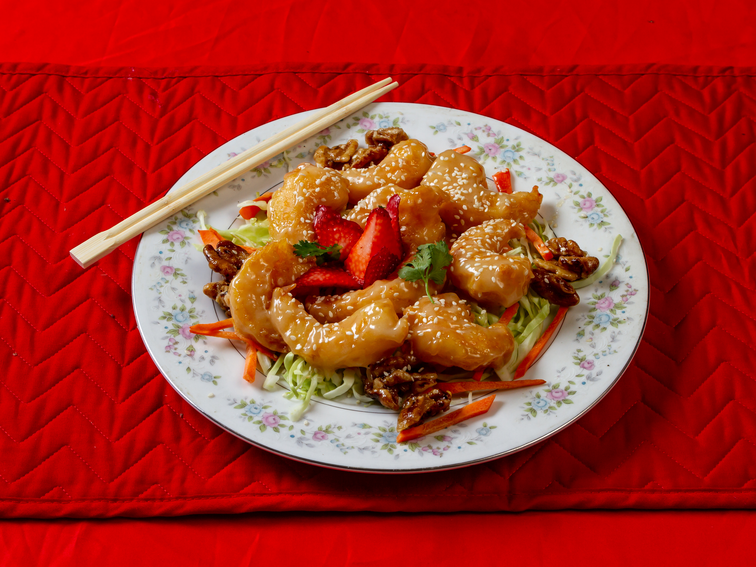 Order Walnut Shrimp food online from Henry Fresh Chinese Bistro store, Tucson on bringmethat.com