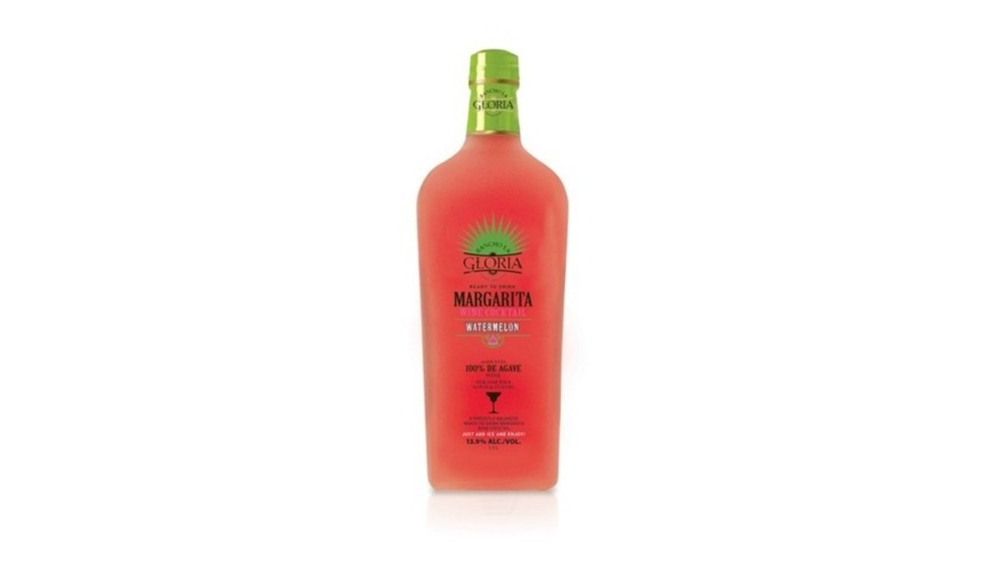 Order Rancho La Gloria Watermelon Margarita Ready-To-Drink 750ml Bottle food online from Dimension Liquor store, Lake Forest on bringmethat.com