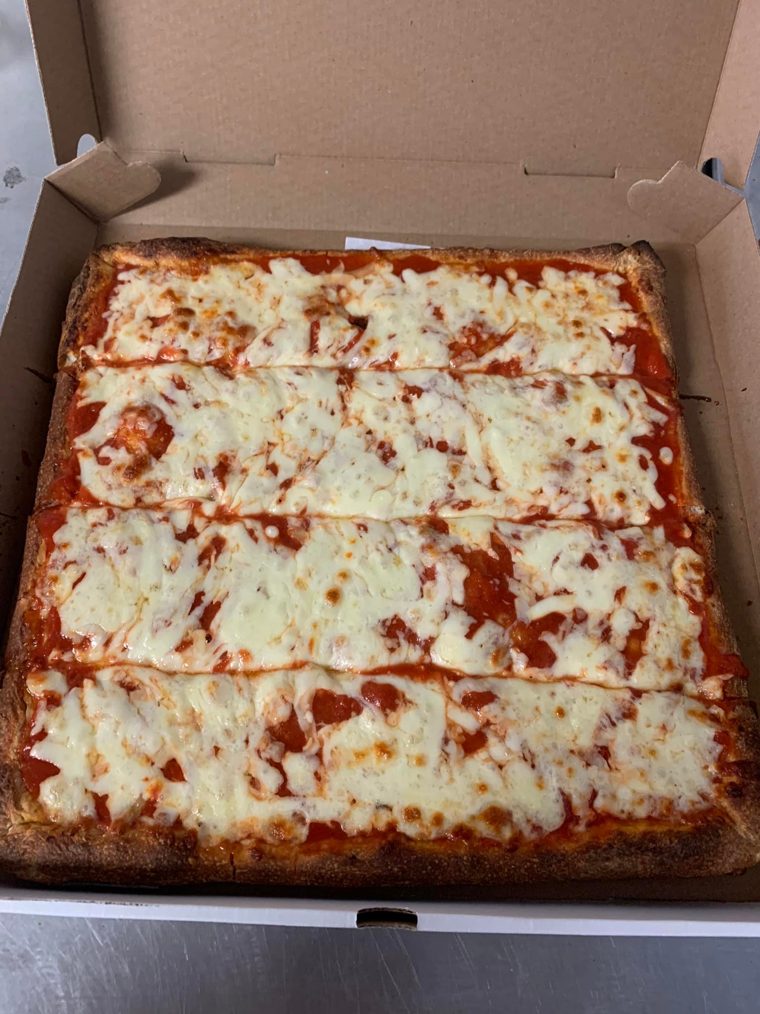 Order Sicilian Cheese Pizza food online from Kings New York Pizza LLC store, Winchester on bringmethat.com