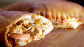 Order Santa Fe Calzone - Mini food online from Bella Napoli Pizza & Restaurant store, Milford on bringmethat.com