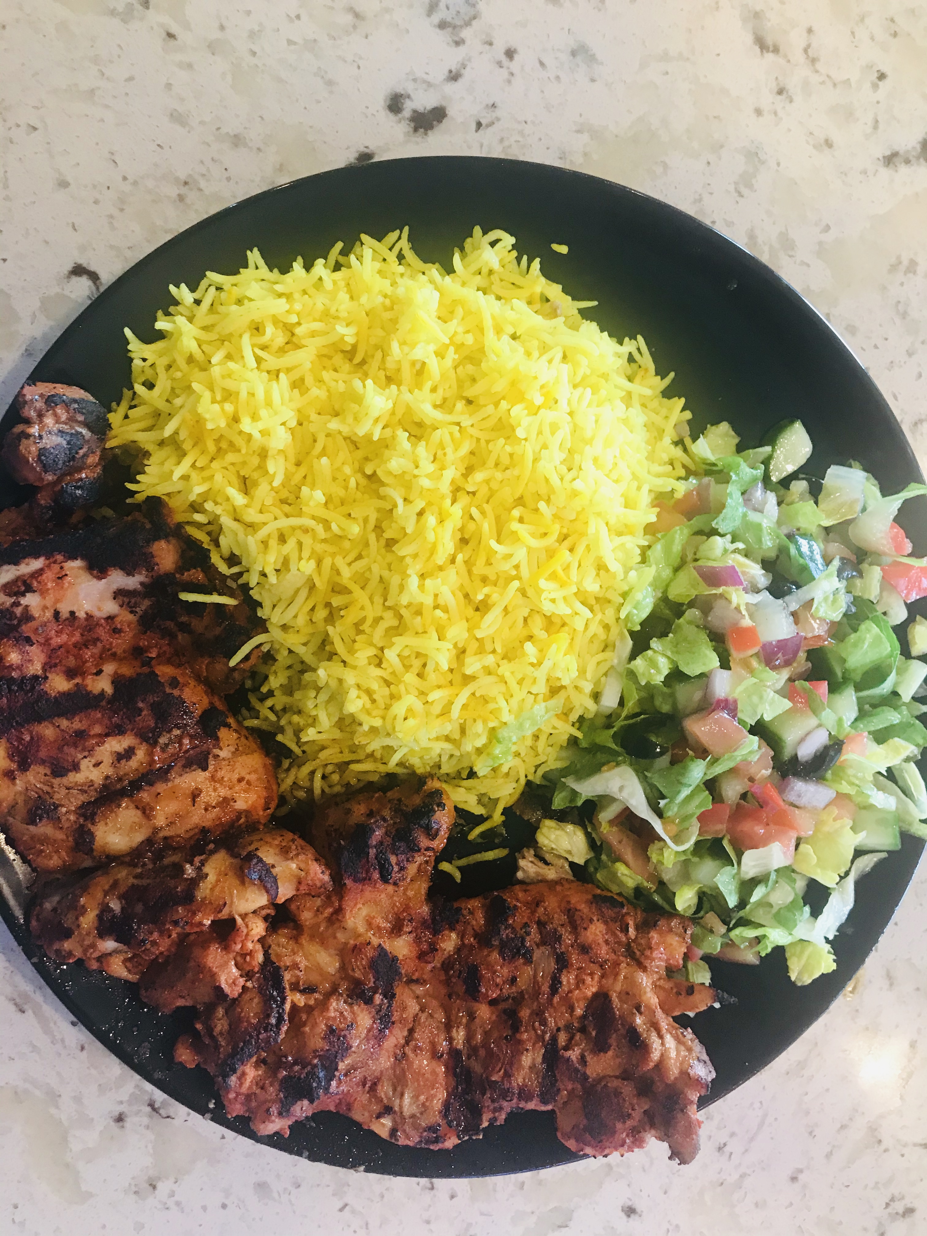 Order Grilled Chicken Plate food online from Baghdad Gyro store, Beaverton on bringmethat.com