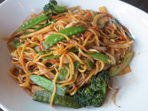 Order Vegetable Lo Mein food online from Cafe Panda Garden store, Houston on bringmethat.com