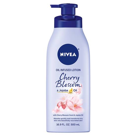 Order NIVEA Cherry Blossom and Jojoba Oil Infused Body Lotion, 16.9 OZ food online from Cvs store, MANCHESTER on bringmethat.com